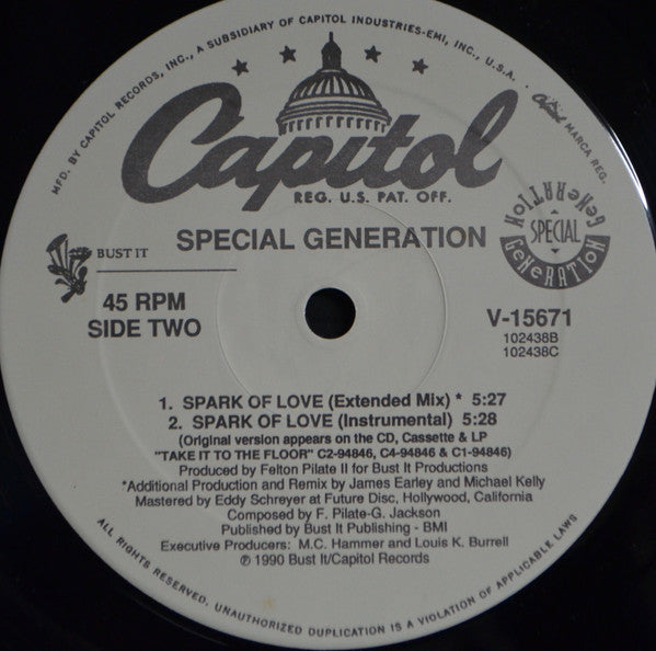 Special Generation - Spark Of Love