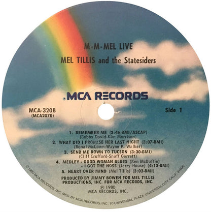 Mel Tillis, The Statesiders - M-M-Mel Live
