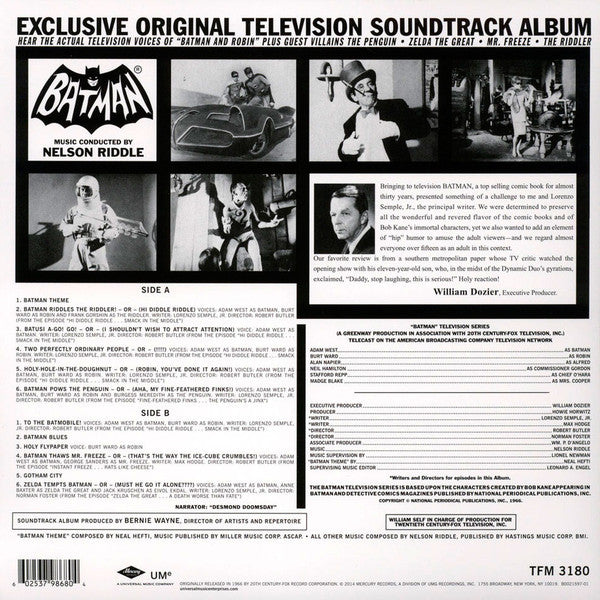 Batman (Exclusive Original Television Soundtrack Album) - secondary