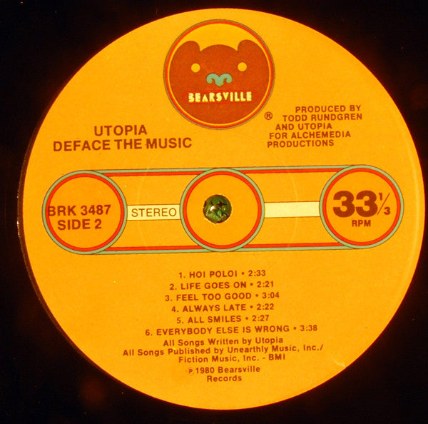 Deface The Music - secondary