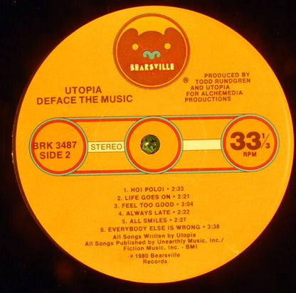 Deface The Music - secondary