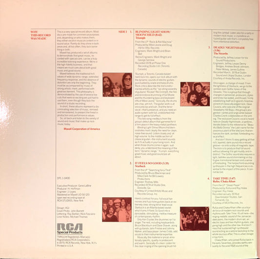 Maxell Rock Sampler - secondary