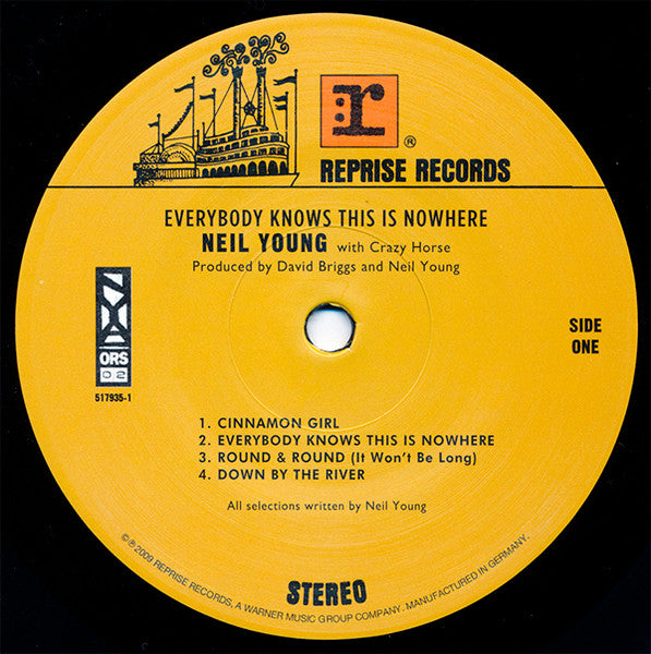 Everybody Knows This Is Nowhere - secondary