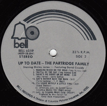 The Partridge Family, Shirley Jones, David Cassidy - Up To Date