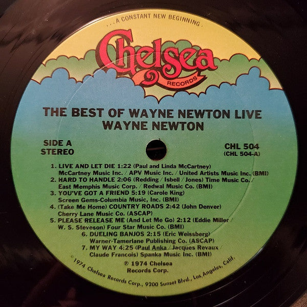 The Best Of Wayne Newton Live - secondary