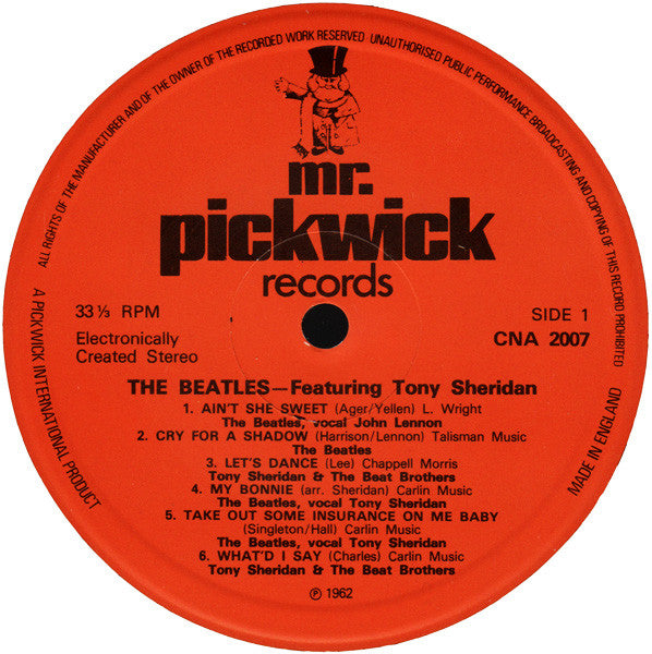 The Beatles Featuring Tony Sheridan - secondary
