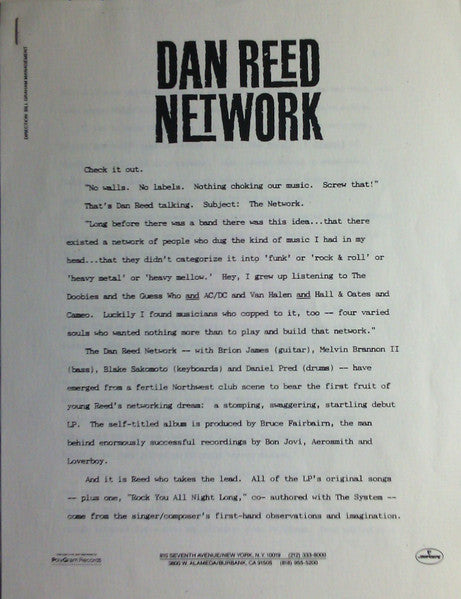 Dan Reed Network - Dan Reed Network