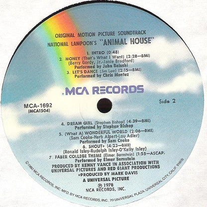 Various - National Lampoon's Animal House (Original Motion Picture Soundtrack)