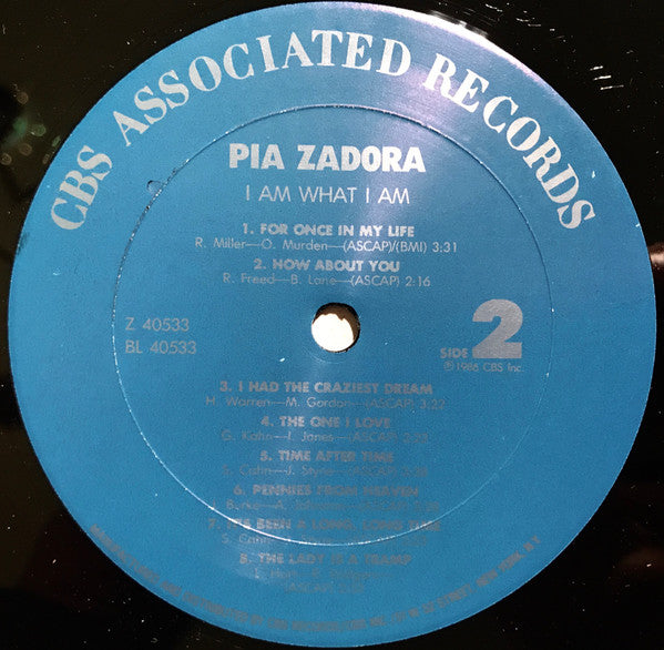 Pia Zadora - I Am What I Am