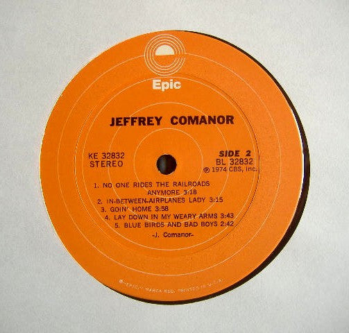 Jeffrey Comanor - secondary