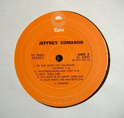 Jeffrey Comanor - secondary