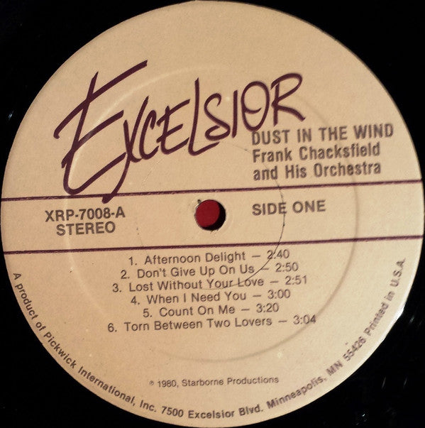 Frank Chacksfield & His Orchestra - Dust In The Wind