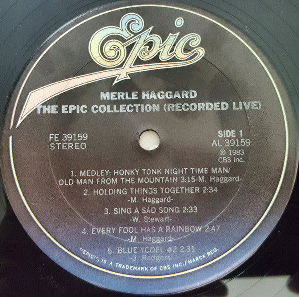 The Epic Collection (Recorded Live) - secondary