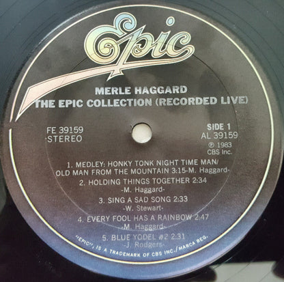 The Epic Collection (Recorded Live) - secondary