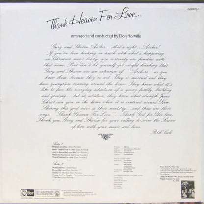 Thank Heaven For Love - secondary