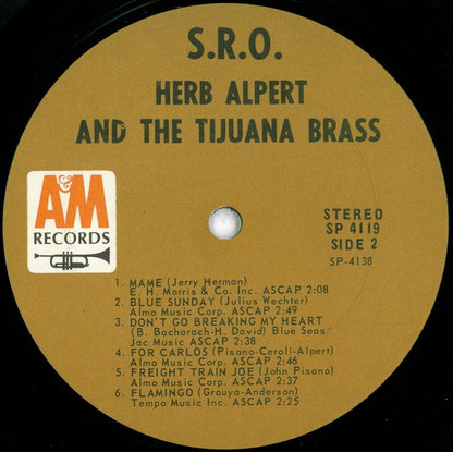 Herb Alpert & The Tijuana Brass - S.R.O.