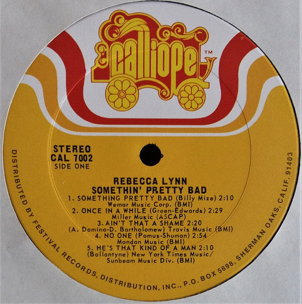 Rebecca Lynn - Somethin' Pretty Bad