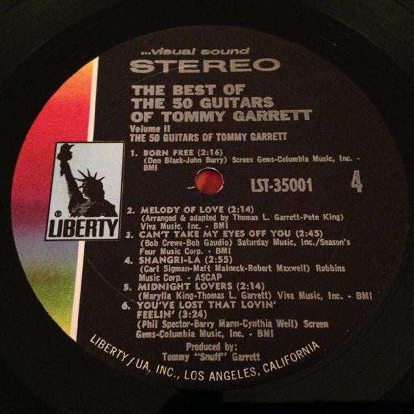 The 50 Guitars Of Tommy Garrett - The Best Of The 50 Guitars Of Tommy Garrett Vol .  I I