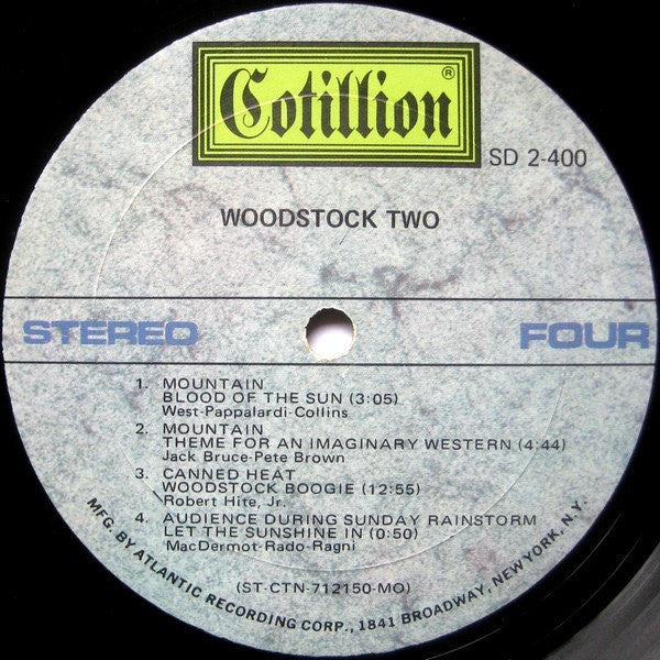 Woodstock Two - secondary