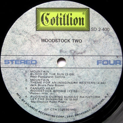 Woodstock Two - secondary