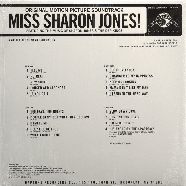 Miss Sharon Jones! (Original Motion Picture Soundtrack) - secondary