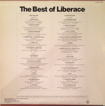 Liberace - The Best Of Liberace