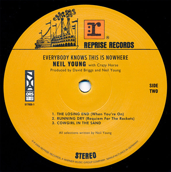 Everybody Knows This Is Nowhere - secondary