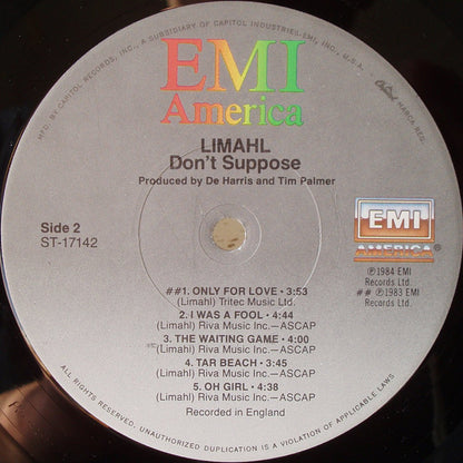 Limahl - Don't Suppose