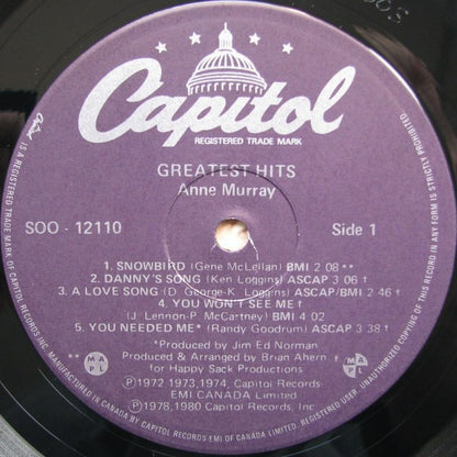 Anne Murray - Anne Murray's Greatest Hits