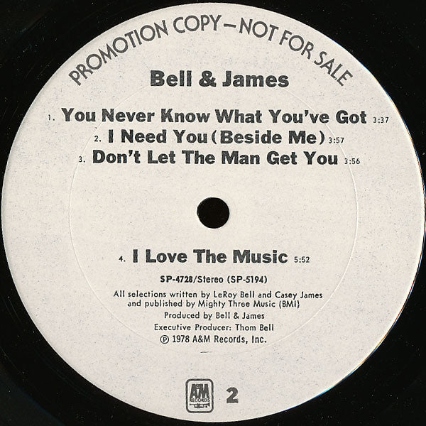 Bell & James - secondary