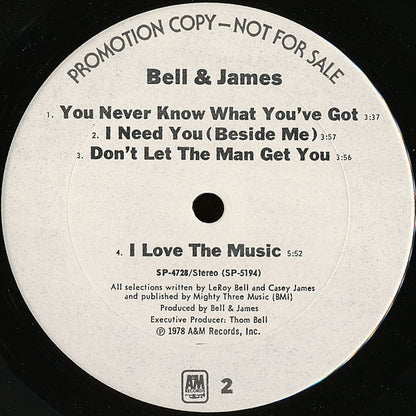 Bell & James - secondary