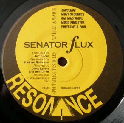 Senator Flux - Spectacles Testicles Wallet & Watch