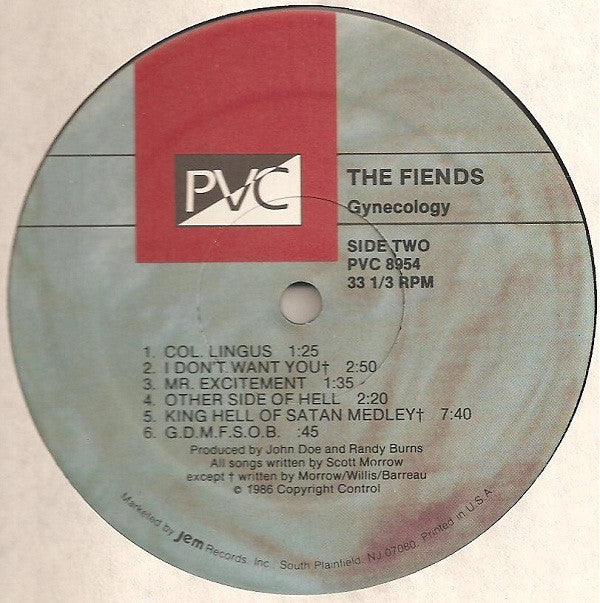 The Fiends - Gynecölögy