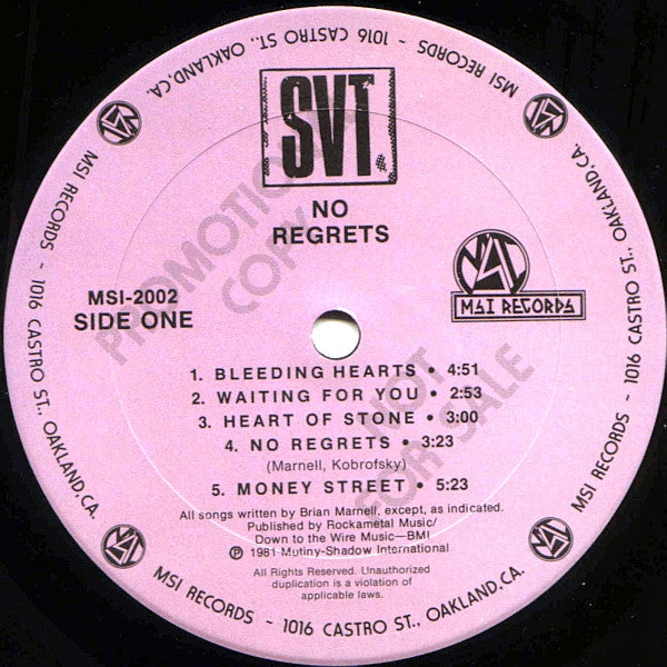 SVT - No Regrets