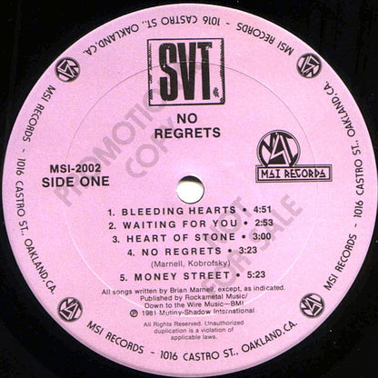 SVT - No Regrets