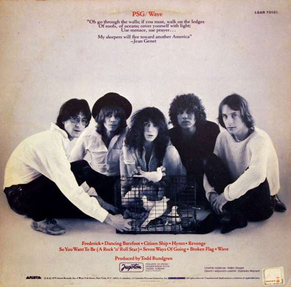 Patti Smith Group - Wave