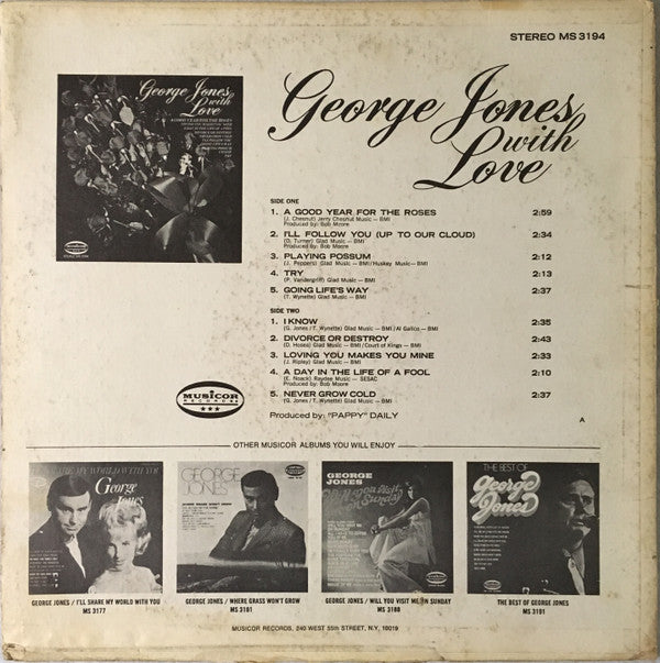 George Jones - George Jones With Love
