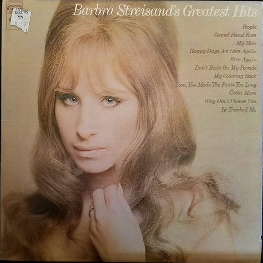 Barbra Streisand's Greatest Hits - primary