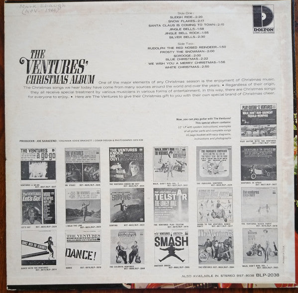 The Ventures' Christmas Album - secondary