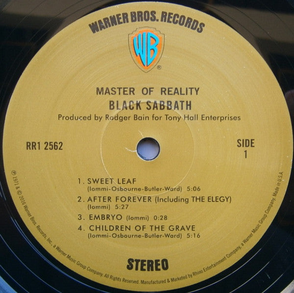 Master Of Reality - secondary