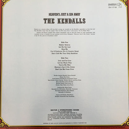 The Kendalls - Heaven's Just A Sin Away