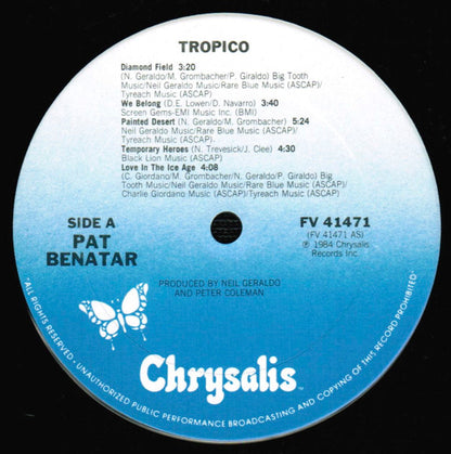 Pat Benatar - Tropico