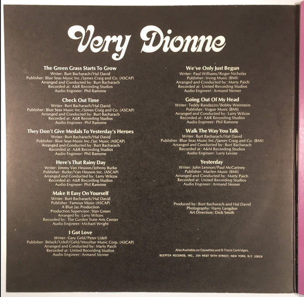 Dionne Warwick - Very Dionne