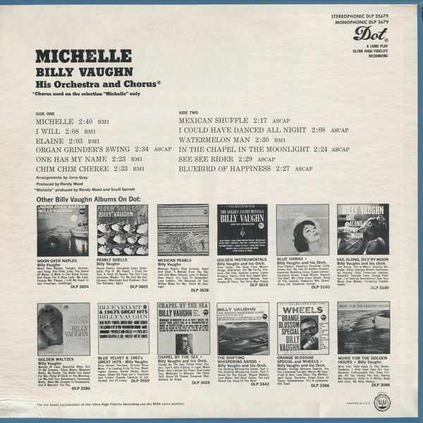 Billy Vaughn - Michelle