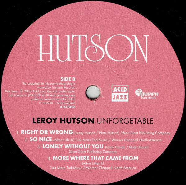 Unforgettable - secondary