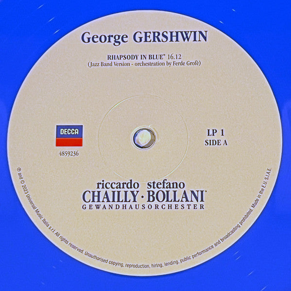 George Gerswin: Rhapsody In Blue; Concerto In F; Catfish Row; Rialto Ripples - secondary