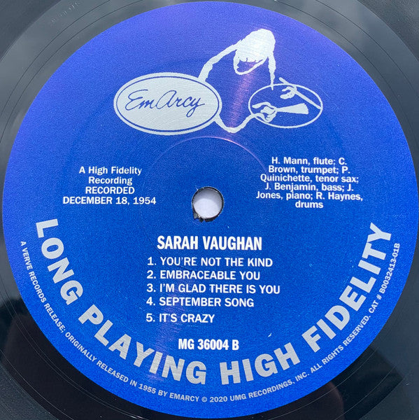 Sarah Vaughan - secondary
