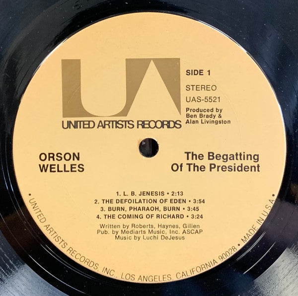 Orson Welles - The Begatting Of The President