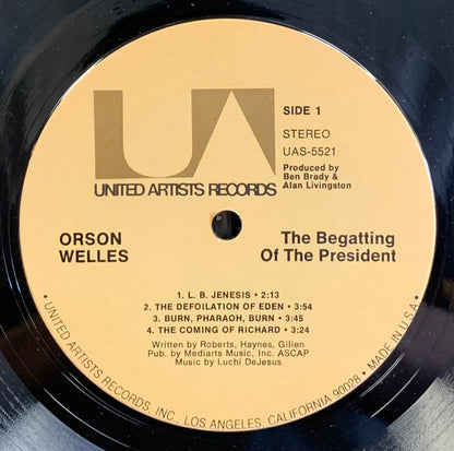 Orson Welles - The Begatting Of The President