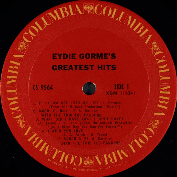 Eydie Gorme's Greatest Hits - secondary